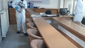 MHP Afyonkarahisar Teşkilatı Koronaya Karşı Dezenfekte Edildi