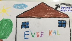 Minik Ellerden 'Evde Kal' Çağrısı