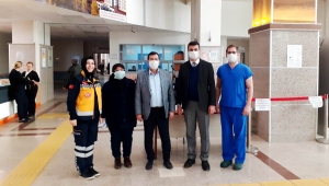 Sağlık Müdürü, Devlet Hastanesini Kontrol Etti