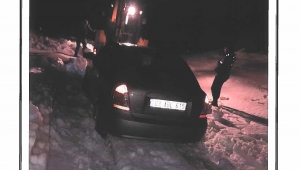 Son Dakika…..Karda Mahsur kalanları kurtardıktan sonra ceza yazdılar