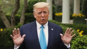 ABD Başkanı Donald Turump : Aldığımız önlemlerle belki de milyonlarca hayat kurtardık