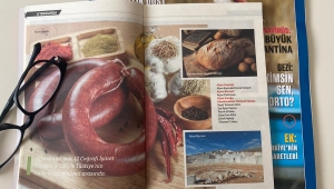 Afyon'un coğrafi işaretleri Atlas Dergisi'nde