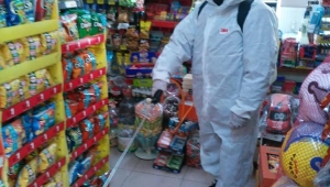 Afyonkarahisar Belediyesi Dezenfekte Çalışmalarına Devam Ediyor