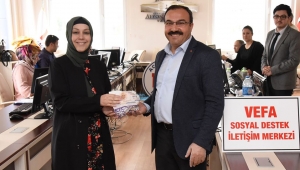 Afyonkarahisar Belediyesinden 112 çalışanlarına destek ve teşekkür ziyareti