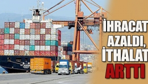 Afyonkarahisar'da ihracat %4,2 azaldı, ithalat %73,9 arttı