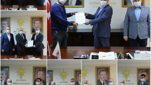 AK Parti'de 7 ilçe başkanı göreve başladı