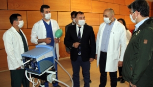 AKÜ'de Bilim İnsanlarından Solunum Cihazlarını Geliştiren Teknoloji