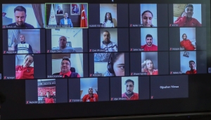 Bakan Kasapoğlu olimpiyat kotası almış sporcularla görüştü