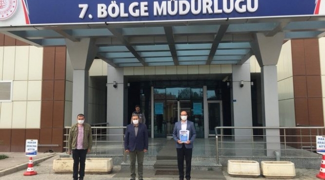 Başkan Mustafa Çöl'den TCDD Bölge Müdürlüğü'ne Ziyaret