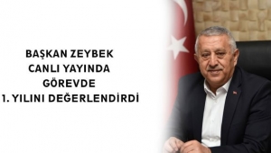 Başkan Zeybek Görevde Birinci Yılını Değerlendirdi
