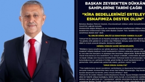 Başkan Zeybek’ten Dükkân Sahiplerine Tarihi Çağrı