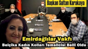 Belçika'da Eskişehir Emirdağlılar Vakfı Kadın Kolları Temsilcisi belli oldu