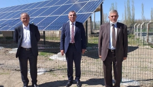 Çay Köylerinde içme suyu kuyularına güneş enerjisi paneli kuruldu