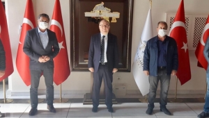 CHP İl Yönetiminde vali Tutulmaz'a ziyaret