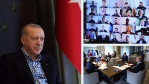 Cumhurbaşkanı Erdoğan Milli Futbolcularla Görüştü