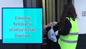 Emirdağ’da Ücretsiz Maske Dağıtılıyor