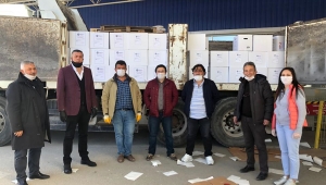 Emirdağlılar Vakfı Olarak İlk Etap Kuru Bakliyat Ve Ramazan Yardım Kolileri Teslim Edildi