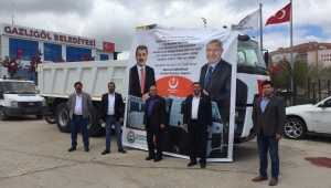 Gazlıgöl Belediye Başkanı Kırkpınar : Sayın Mustafa Destici’ye Teşekkür ediyorum