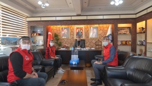 Gençlik Merkezinden Sandıklı Belediyesi'ne Siperlik Desteği