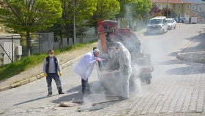Kanalizasyon İlaçlamaları yapılıyor