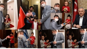 Koca Yürekli Minik Öğrencilerden Milli Dayanışma Kampanyasına Destek