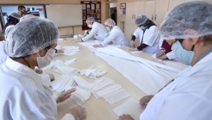 MEB’in Usta Öğretici e Kursiyerlerinden Koronavirüs Mücadelesine 7 Milyon Maske