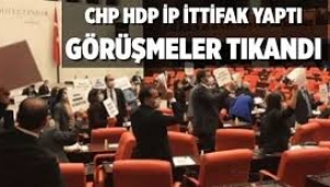 Meclis'te CHP-HDP-İyi Parti ittifakı! Görüşmeler tıkandı
