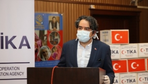 Pakistan'ın Kovid 19'la mücadelesine Türkiye'den destek