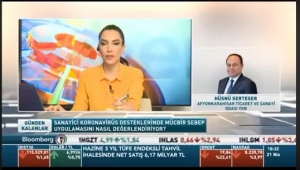 Serteser, Bloomberght'de Günden Kalanlar Programına Katıldı