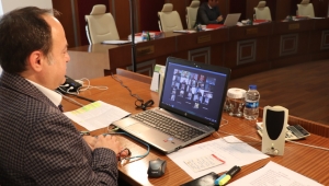 Serteser, Meslek Komitesi Başkanları İle Video Konferans Toplantısı Yaptı