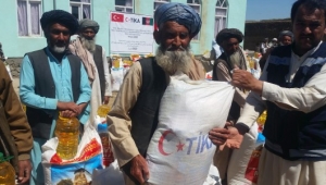 Tika'dan Afganistan'da Sel Mağduru 500 Aileye Destek