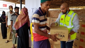 TİKA'dan Arakanlı Müslümanlara Kovid-19 ile Mücadelelerinde Destek