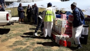 Türkiye'den Lesotho Krallığı'nın Kovid 19'la mücadelesine tıbbi malzeme desteği