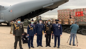 Türkiye'nin Tıbbi Malzeme Yardımı ABD'ye Ulaştı