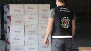 37 Milyon 190 Bin Adet Kaçak Sigara Kağıdı Ele Geçirildi