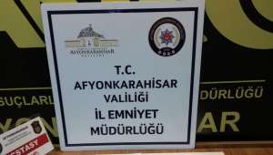 Afyonkarahisar’da 20 torbacı yakalandı