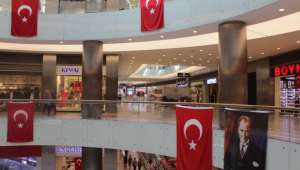 Afyonkarahisar'da Alışveriş merkezlerinde alınan önlemler