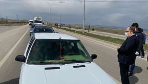 Afyonkarahisar'da maske denetimleri sürüyor