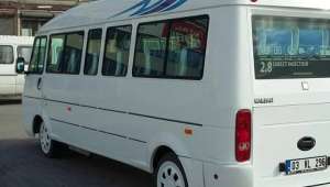Afyonkarahisar'da Minibüslerde şoför ve müşterilere yönelik alınan önlemler