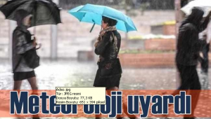 Afyonkarahisar'ın güneyinde yağışlı hava etkili olmaya başladı