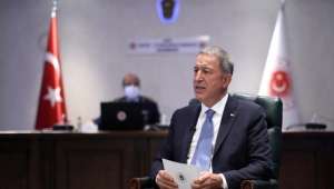 Bakan Akar : Şu ana kadar çok şükür operasyon bölgelerimizde herhangi bir pozitif vakamız meydana gelmedi