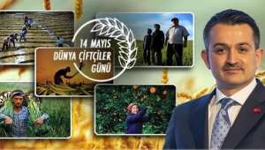 Bakan Pakdemirli’den 14 Mayıs Dünya Çiftçiler Günü Mesajı