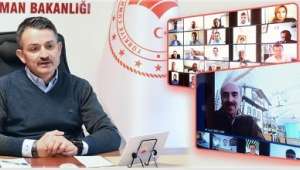 Bakan Pakdemirli, Personeliyle Bayramlaştı