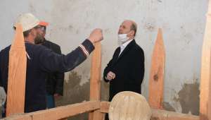 Başkan Bozkurt Seydi Sultan Türbesinin Restorasyonunu Başlattı