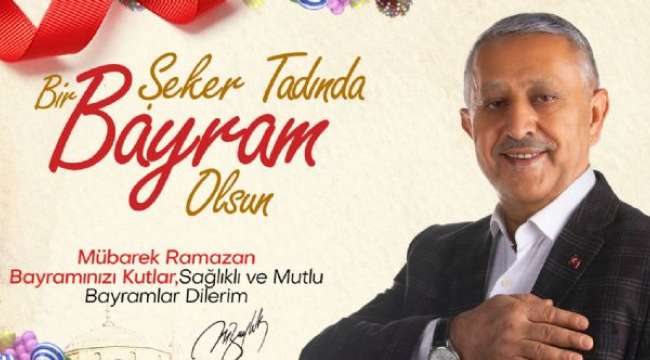 Başkan Zeybek'ten Bayram Mesajı