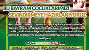 Belçika'dan Emirdağ'daki Çocukları Sevindirecekler