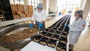 Bir haftada 160 bin kişilik iftar dayanışması