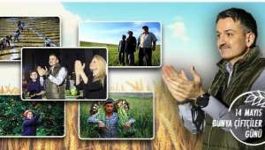 Çiftçi ve Tarım Emekçilerine Alkışlı Destek