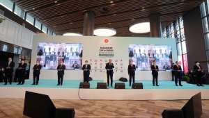 Cumhurbaşkanı Erdoğan : Sağlık sistemlerinin çöktüğü bir dönemde, Türkiye ve Japonya örnek bir başarı sergiliyor