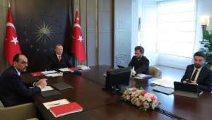 Cumhurbaşkanlığı Kabinesi, Cumhurbaşkanı Erdoğan başkanlığında toplandı